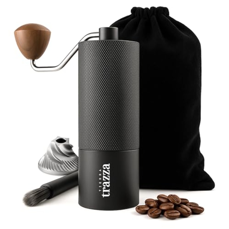 Coffee & Tea Collective - Manual Coffee Grinder, Conical Burr Coffee
