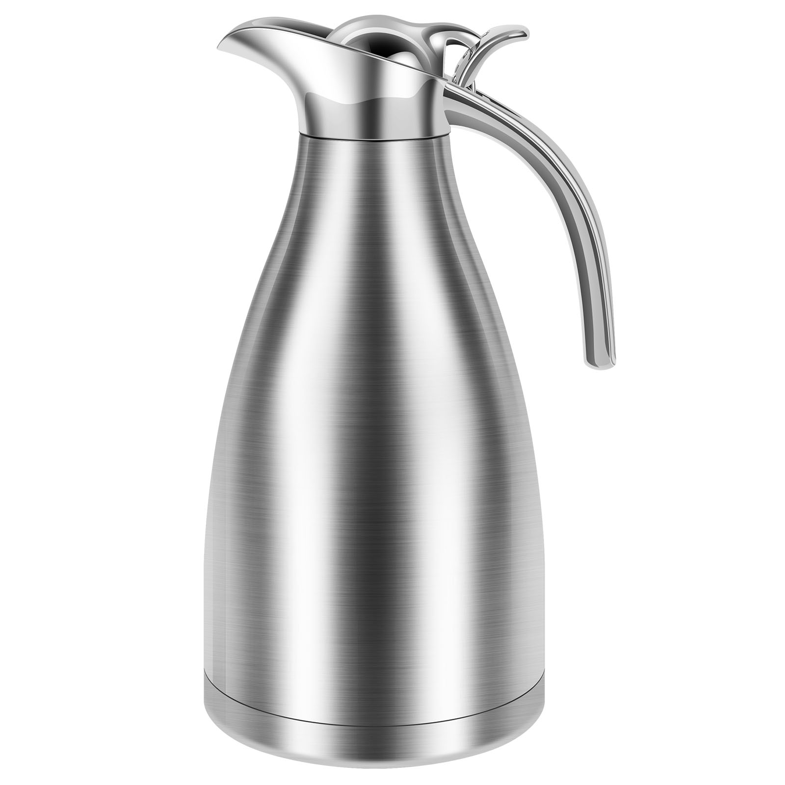 Coffee Tea Water Heater - Kitchen Thermal Kettle 2000ml Stainless Steel