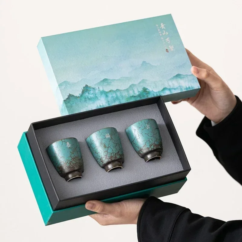 Coffee Tea Games - Gift Box, Espresso Cups,Japanese Ceramic Tea