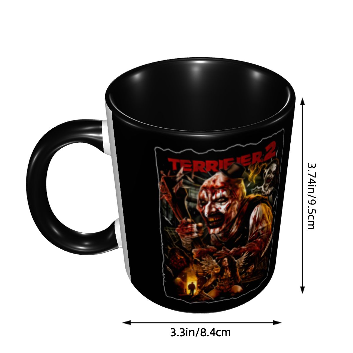 Personalized Terrifiers Movie  - Water Tea And Coffee reseña y precio