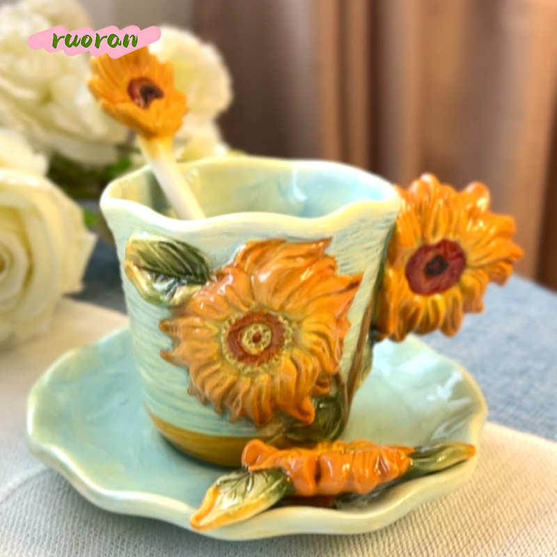 Van Gogh Starry Night Ceramic  - Coffee Tea Van reseña y precio