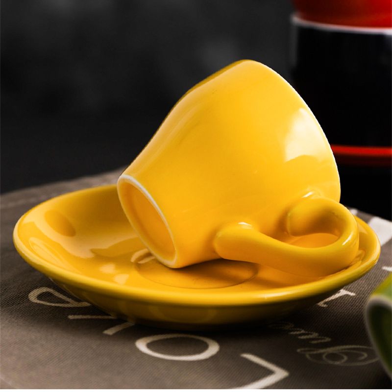Aixiangru Italian Espresso Cup - Espresso Cup Saucer reseña y precio