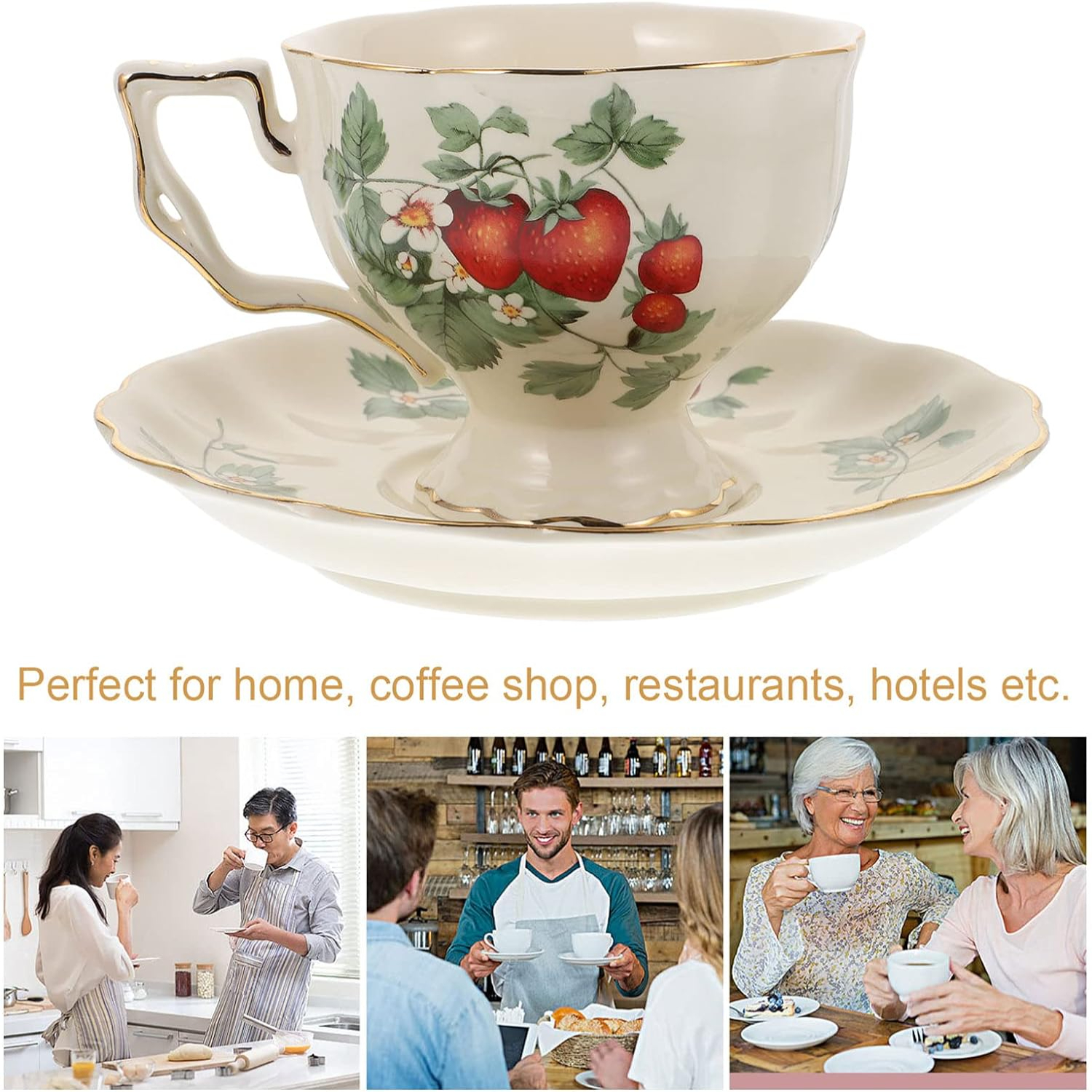 Luxurious European Style Flora - Coffee X Tea reseña y precio