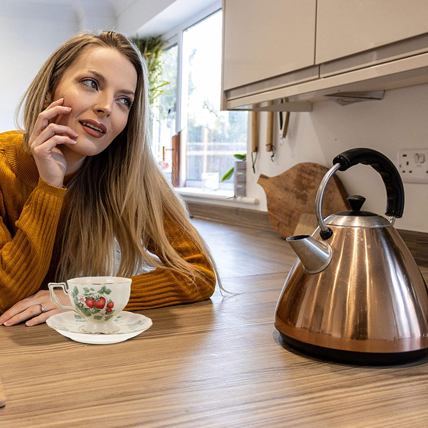 Luxurious European Style Flora - Coffee X Tea reseña y precio