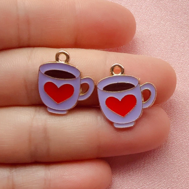12pcs Colorful Drip Oil Love C - Coffee & Tea Collective reseña y precio