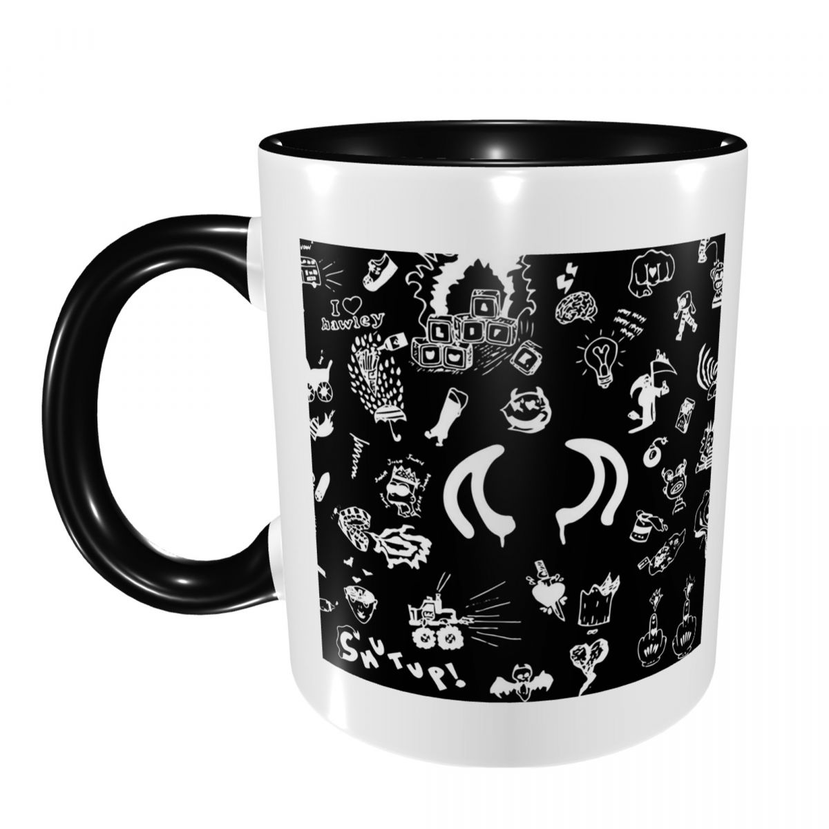 Yungblud Drawings Tattoo Sheet - Coffee Tea Drawing reseña y precio