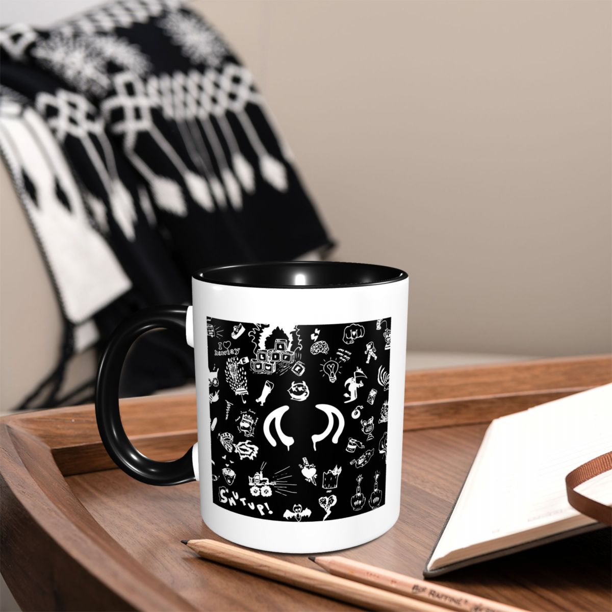 Yungblud Drawings Tattoo Sheet - Coffee Tea Drawing reseña y precio