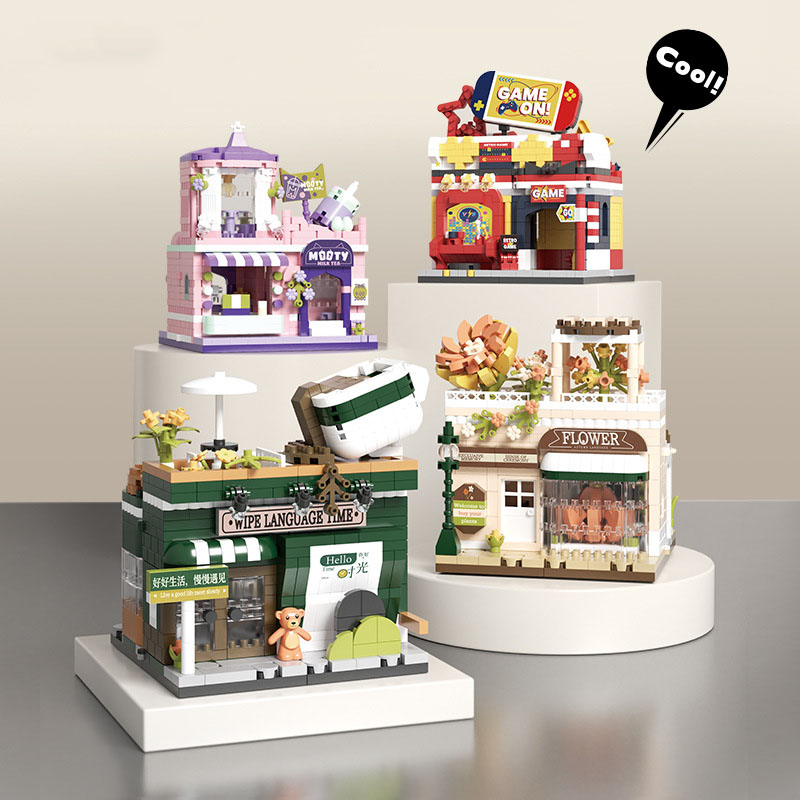 Funny City Street View Buildin - Coffee Tea Games reseña y precio