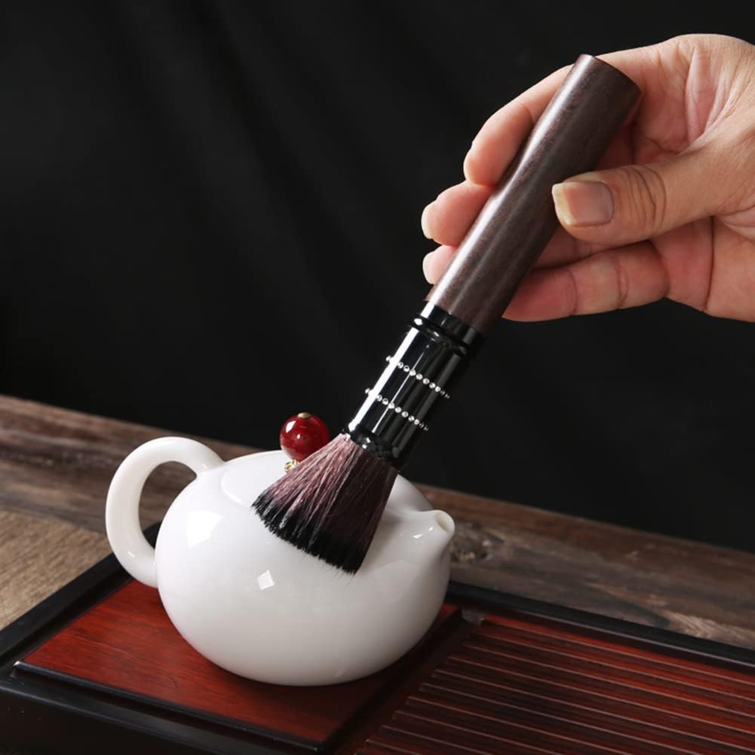 3pcs Wooden Teapot Cleaning Br - Coffee X Tea reseña y precio