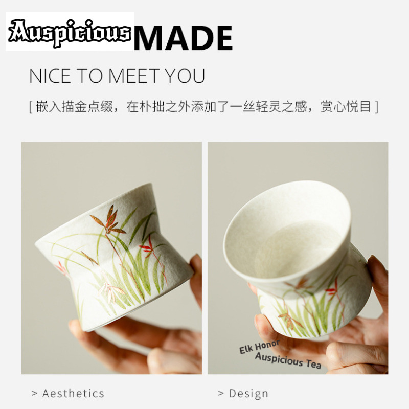 180ml Gold Drawing Hand-painte - Coffee Tea Drawing reseña y precio