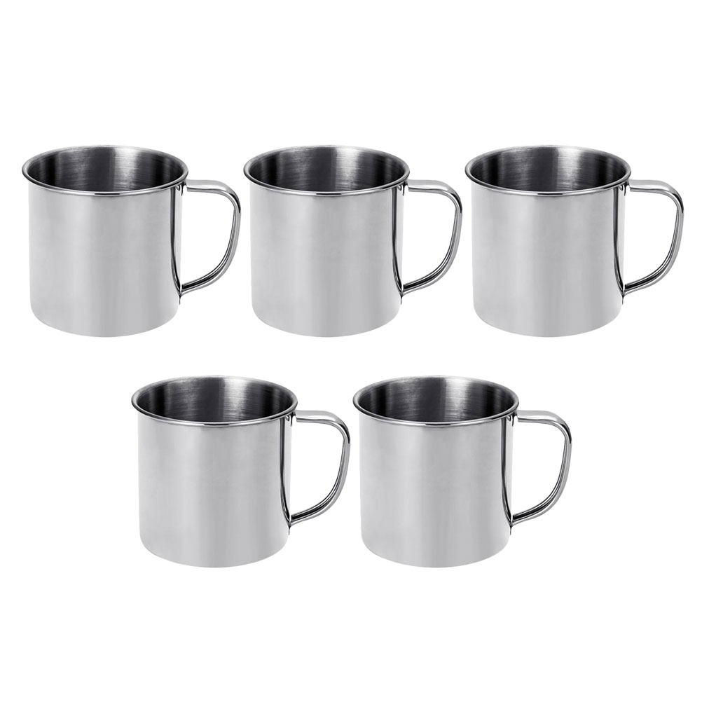 5Pcs Stainless Steel Cup Set H - Water Tea And Coffee reseña y precio
