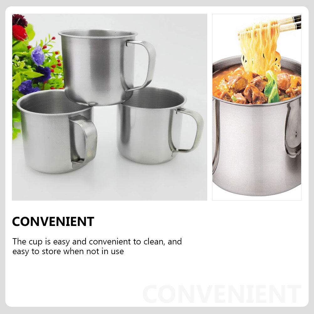 5Pcs Stainless Steel Cup Set H - Water Tea And Coffee reseña y precio