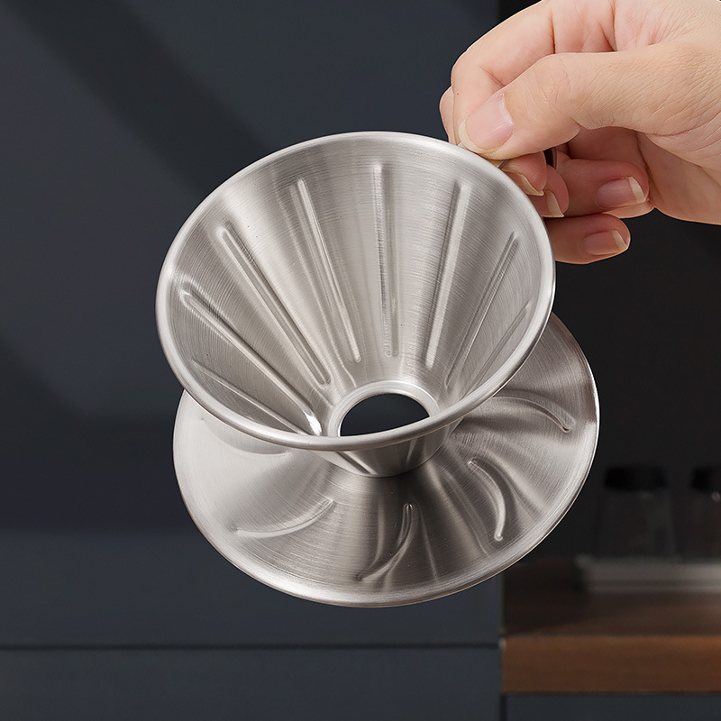 EXSX 304 Stainless Steel Coffe - Coffee Dripper V60 reseña y precio