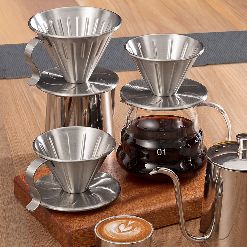 EXSX 304 Stainless Steel Coffe - Coffee Dripper V60 reseña y precio
