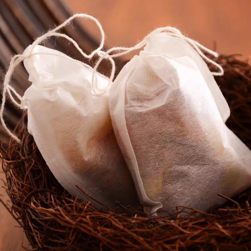 100/500x Cloth Tea Bags with D - Coffee Tea Leaf And Bean reseña y precio