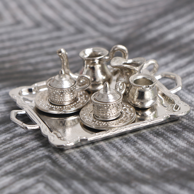 10pcs/Set 1/12 Dollhouse Minia - Coffee Tea Games reseña y precio