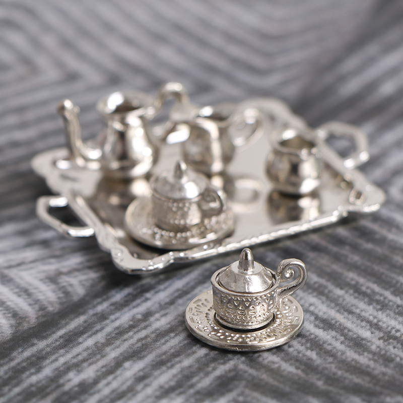 10pcs/Set 1/12 Dollhouse Minia - Coffee Tea Games reseña y precio