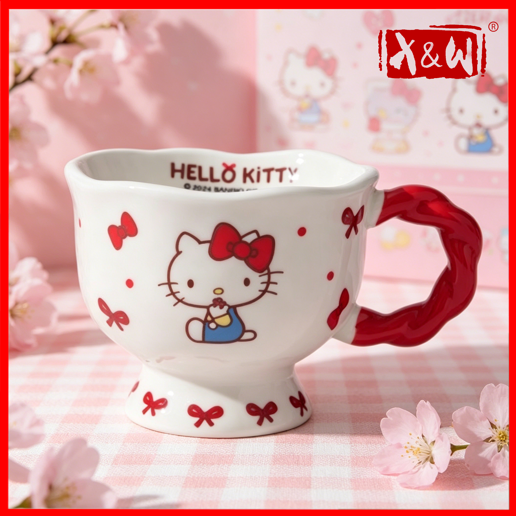 X&W 360ml Sanrio High Footed M - Coffee X Tea reseña y precio