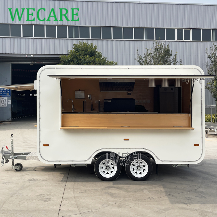 WECARE Retro White Coffee Shop - Coffee Tea Van reseña y precio