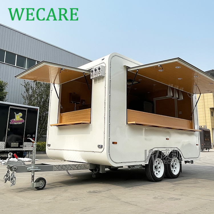 WECARE Retro White Coffee Shop - Coffee Tea Van reseña y precio