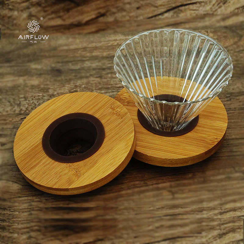Pour Over Coffee Set With Wood - Coffee Dripper V60 reseña y precio