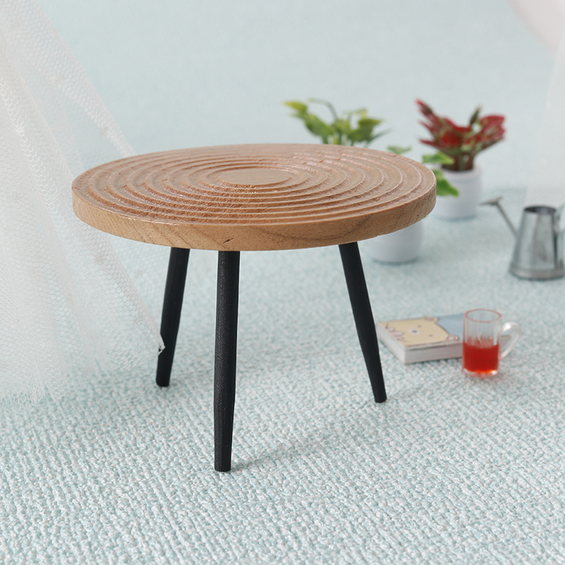 1:12 Dollhouse Miniature Round - Coffee Tea Games reseña y precio