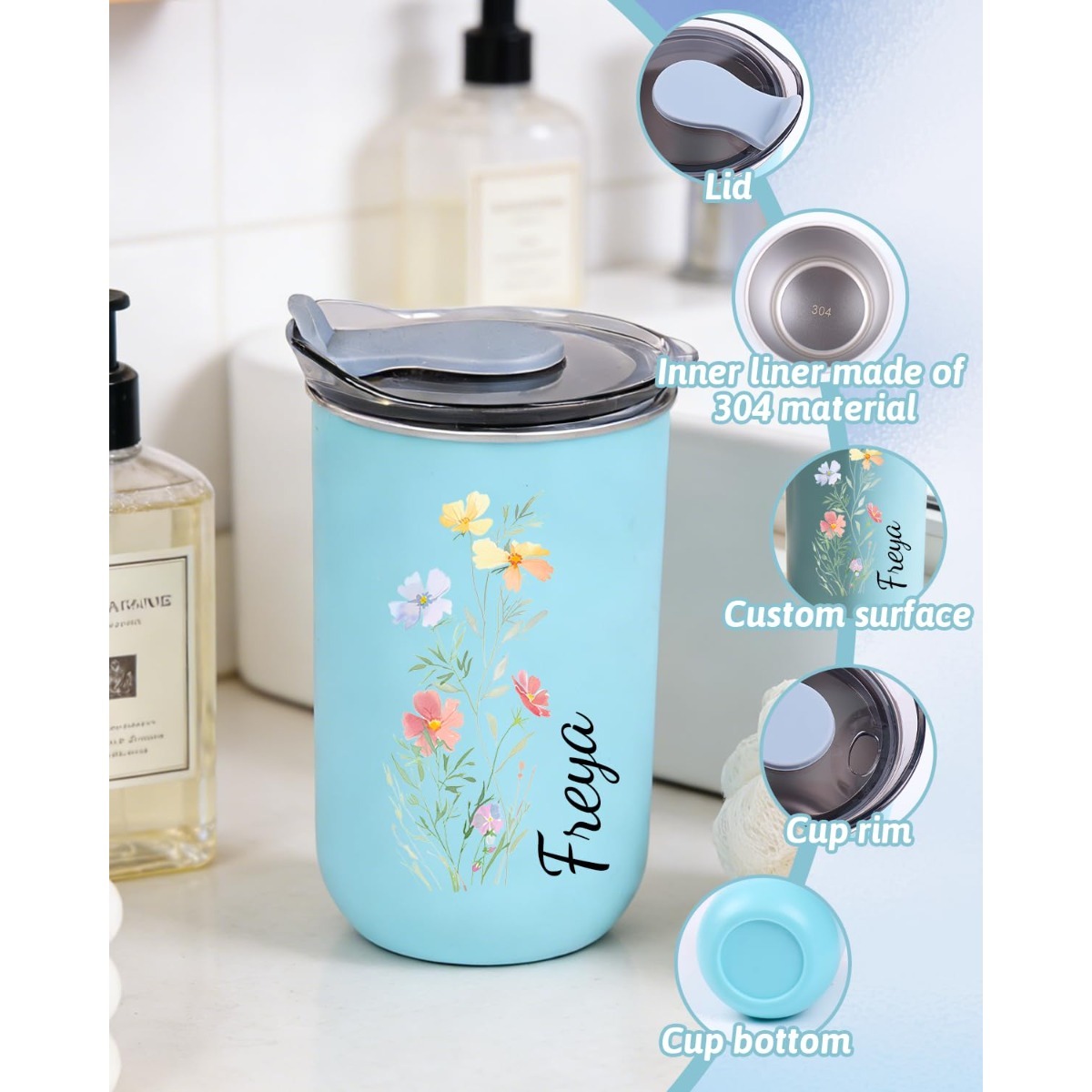 Custom Metal Stainless Steel C - Coffee Tea Warmer reseña y precio