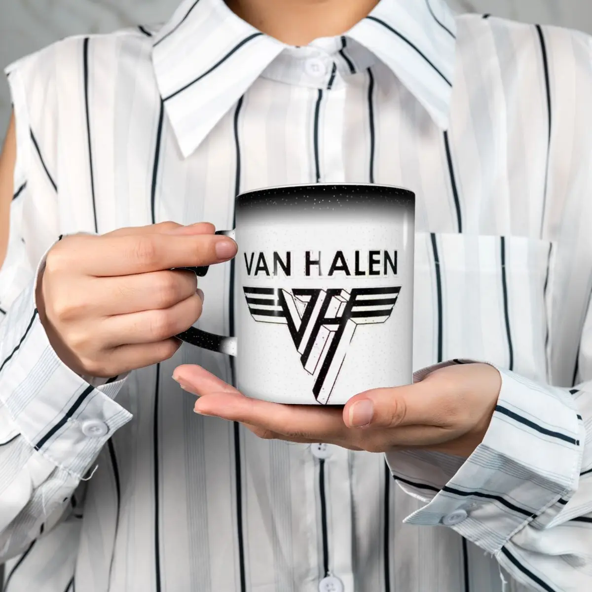 Van Halen 5150 Logo Mug Funny  - Coffee Tea Van reseña y precio