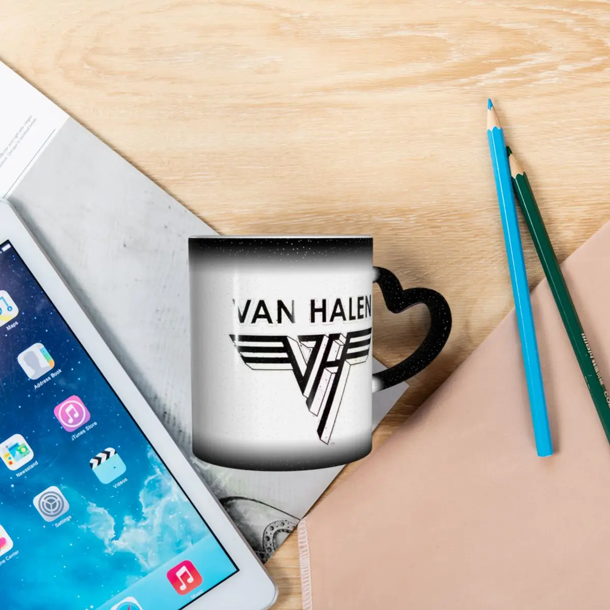 Van Halen 5150 Logo Mug Funny  - Coffee Tea Van reseña y precio
