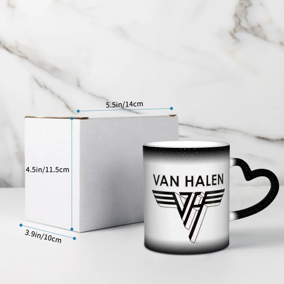 Van Halen 5150 Logo Mug Funny  - Coffee Tea Van reseña y precio