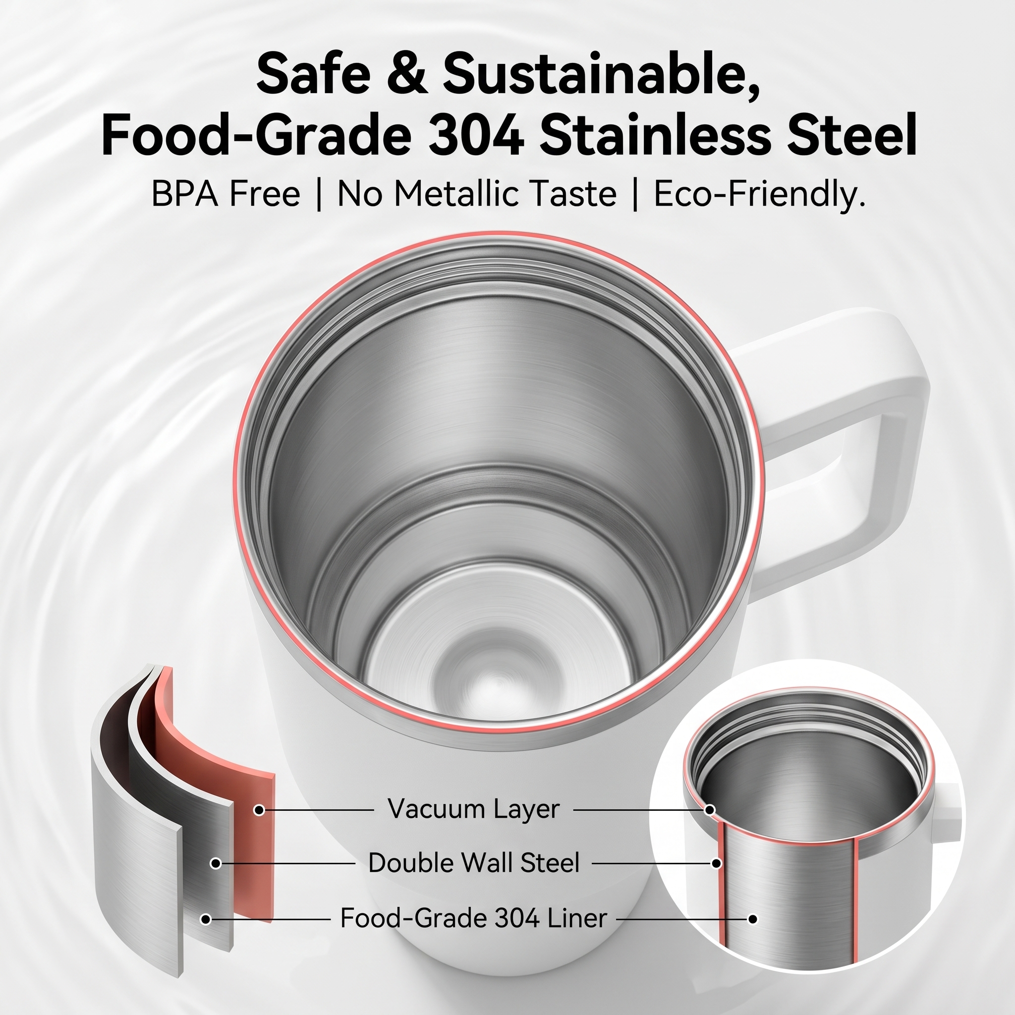 Custom 1200ml Stainless Steel  - Water Tea And Coffee reseña y precio