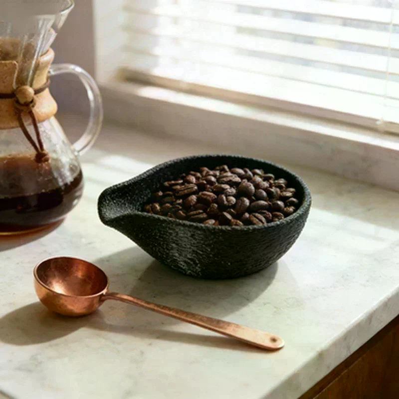 Coffee Bean Dosing Cup & Tea S - Coffee Tea Leaf And Bean reseña y precio