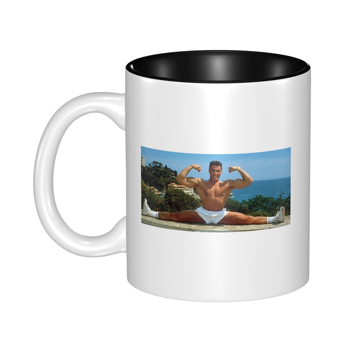 Jean Claude Van Damme Splits M - Coffee Tea Van reseña y precio
