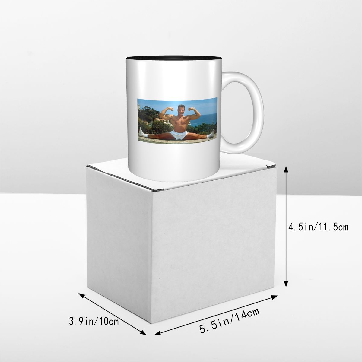 Jean Claude Van Damme Splits M - Coffee Tea Van reseña y precio