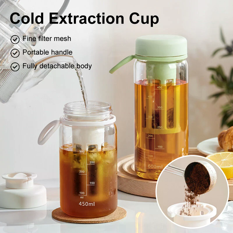 Cold Brew Coffee Pot High-capa - Espresso Cup Saucer reseña y precio