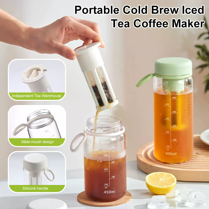 Cold Brew Coffee Pot High-capa - Espresso Cup Saucer reseña y precio