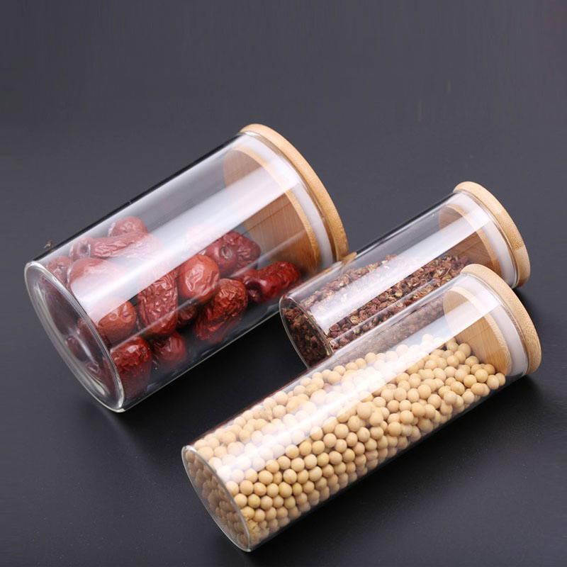 Glass Food Storage Jars with A - Coffee Tea Leaf And Bean reseña y precio