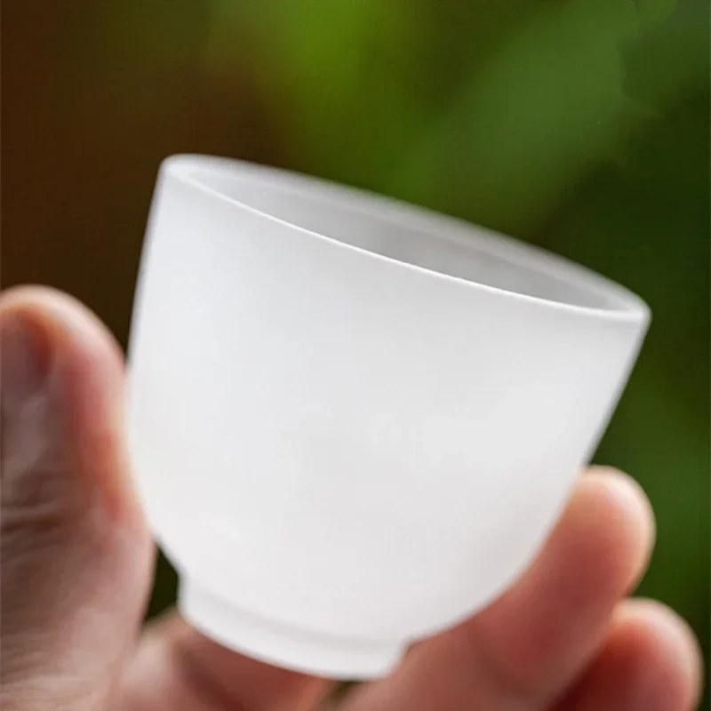 Cloud Frosted Tea Cups Handmad - Espresso Cup Saucer reseña y precio