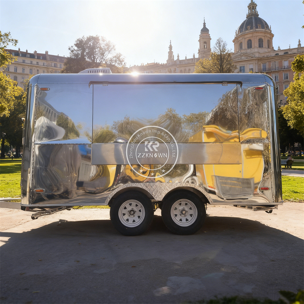 Street Stainless Steel Mobile  - Coffee Tea Van reseña y precio