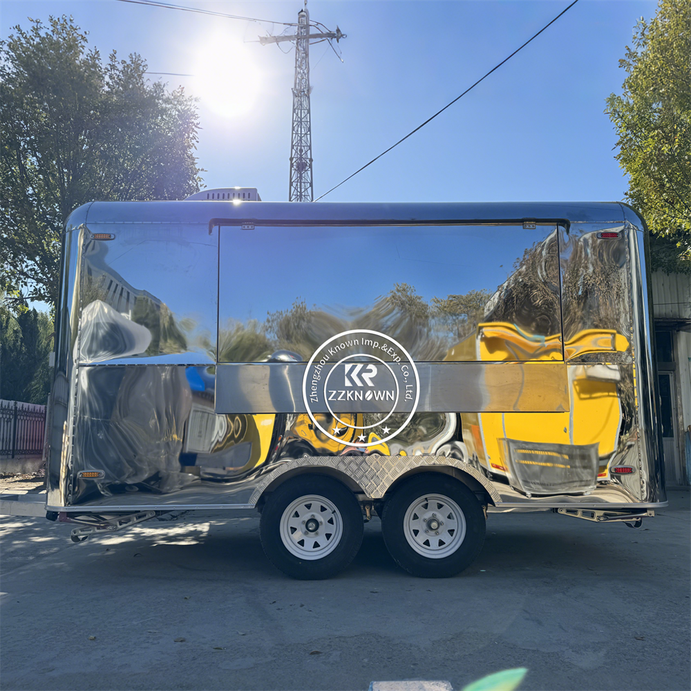 Street Stainless Steel Mobile  - Coffee Tea Van reseña y precio