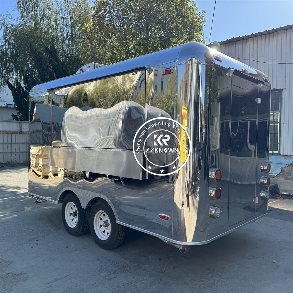 Street Stainless Steel Mobile  - Coffee Tea Van reseña y precio