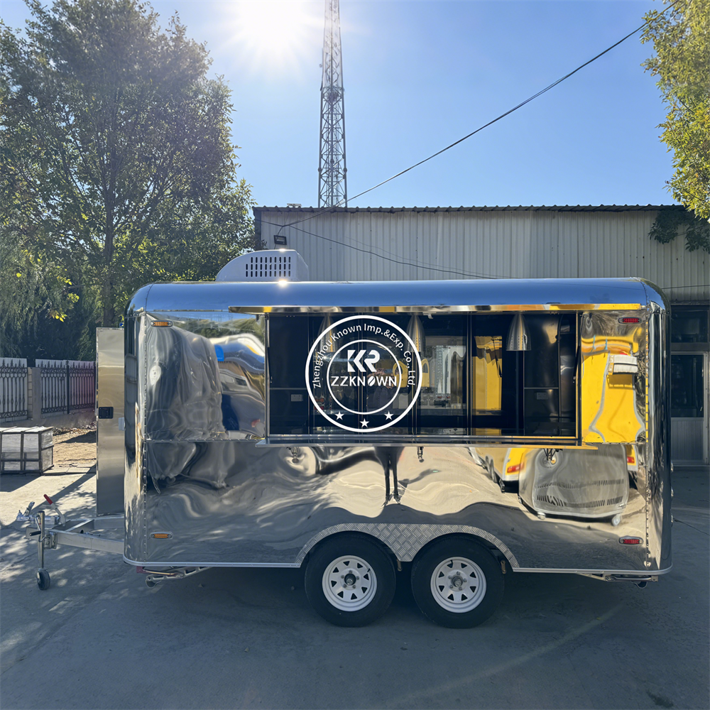 Street Stainless Steel Mobile  - Coffee Tea Van reseña y precio
