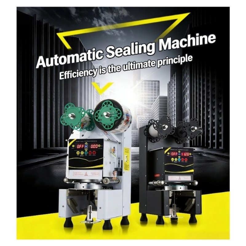 Automatic Plastic Cup Sealing  - Coffee Tea & Jane reseña y precio