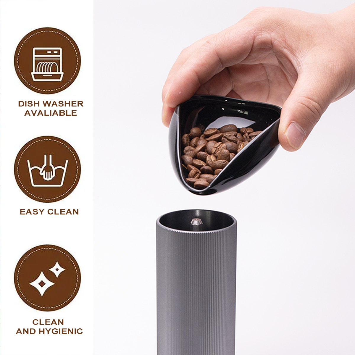 Leeseph Coffee Bean Dosing Cup - Coffee Tea Games reseña y precio