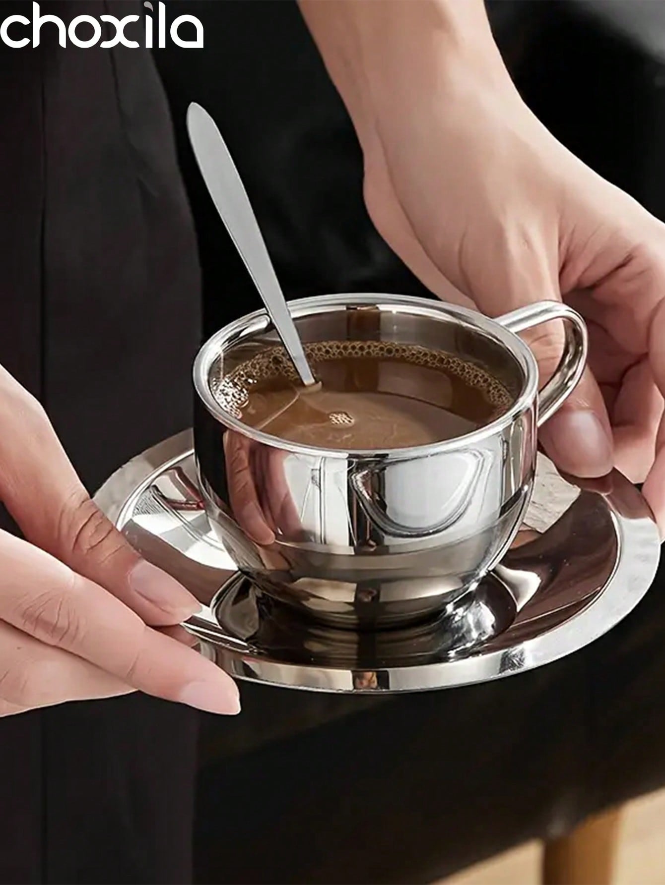3pcs/set Coffee Mug, Milan Cof - Espresso Cup Saucer reseña y precio