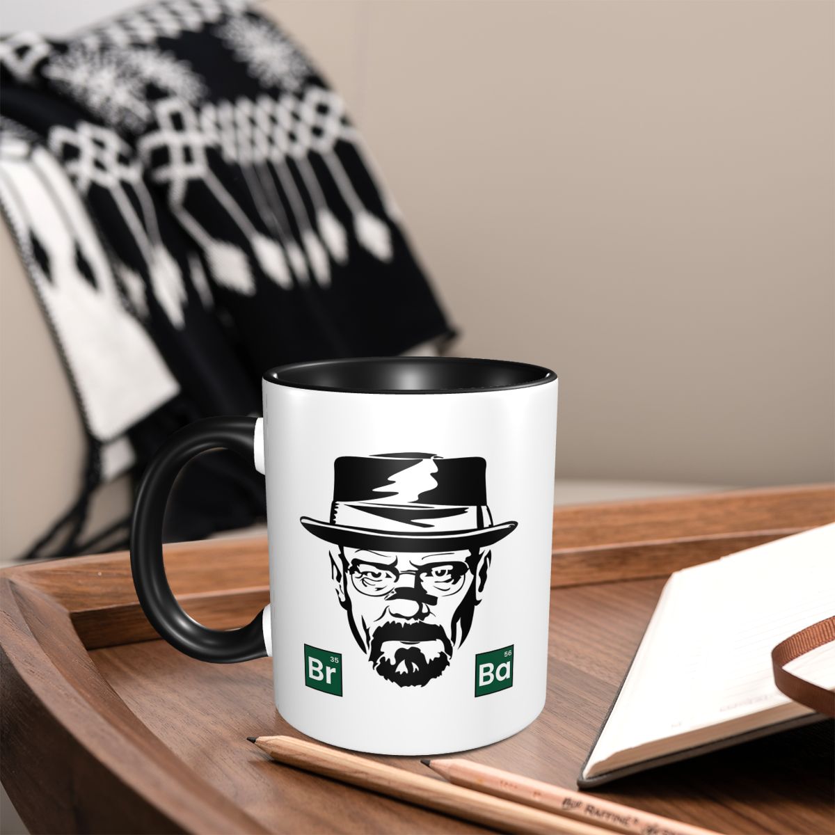 Breaking Bad Walter White Draw - Coffee Tea Drawing reseña y precio