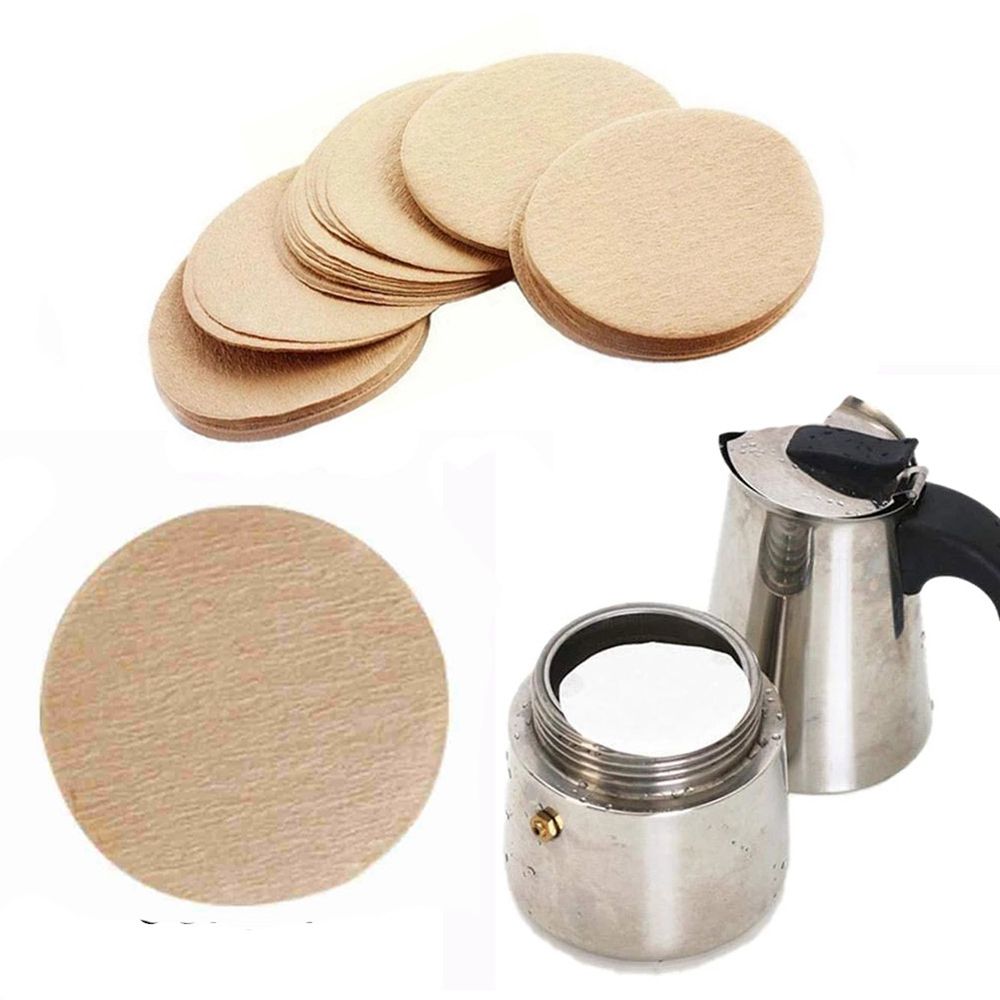 100Pcs Round Coffee Filter Pap - Coffee Dripper V60 reseña y precio
