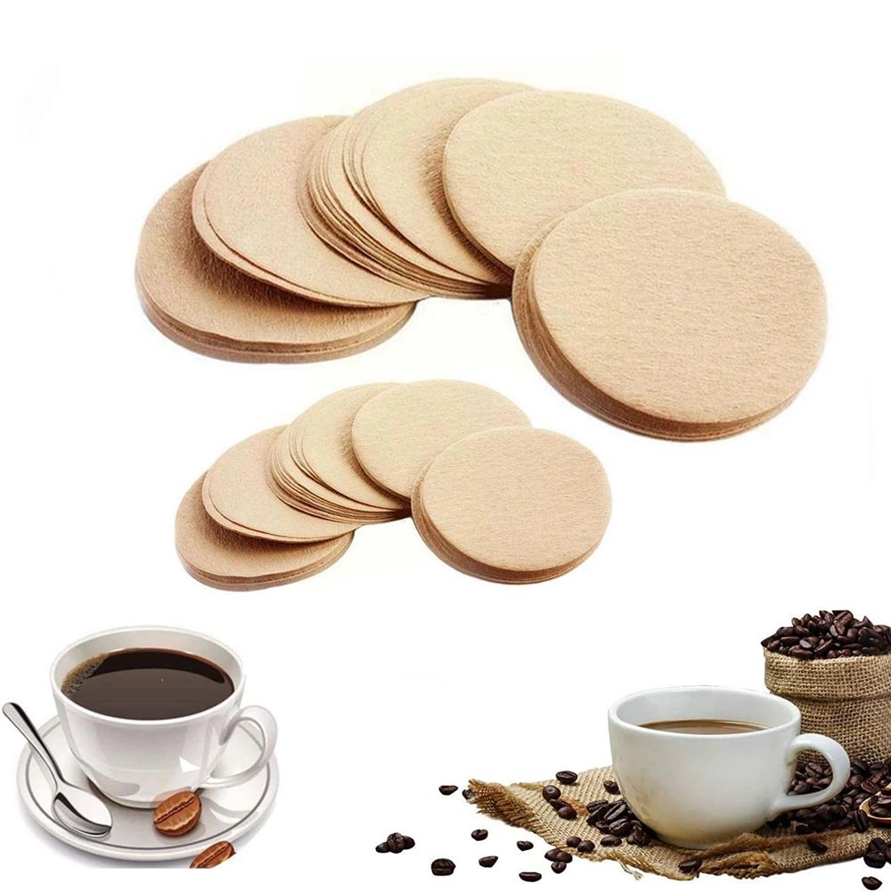 100Pcs Round Coffee Filter Pap - Coffee Dripper V60 reseña y precio