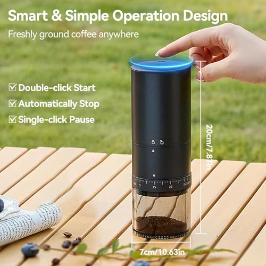 Portable Electric Coffee Grind - Coffee & Tea Collective reseña y precio