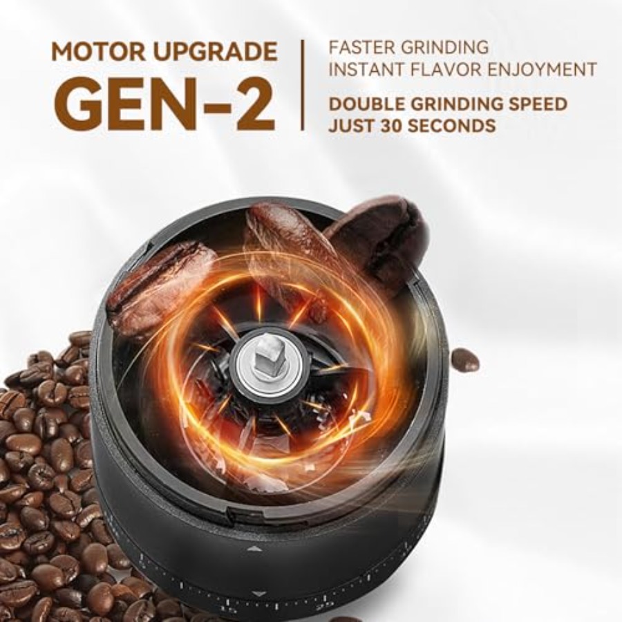 Portable Electric Coffee Grind - Coffee & Tea Collective reseña y precio